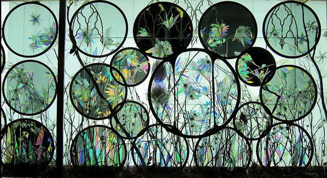 Mirrored colorful circles Mirrored colorful circles