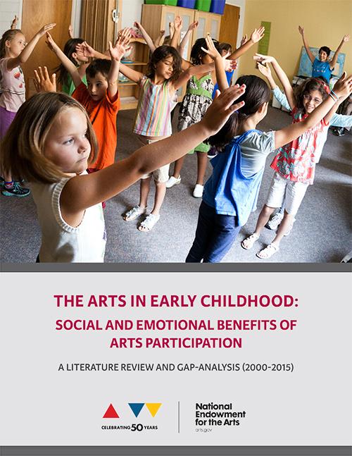 Cover of The Arts in Early Childhood research report