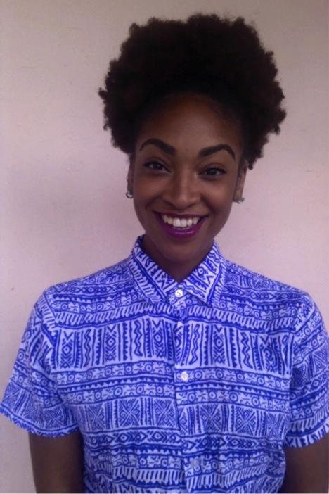 Portrait of young African-American woman