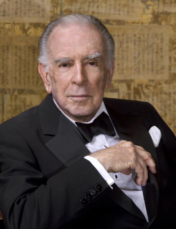 Carlisle Floyd A man in a black tuxedo poses for the camera