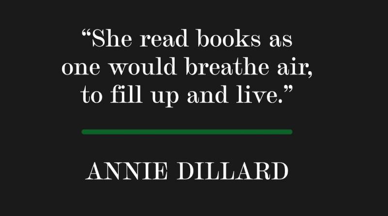 quote by Annie Dillard