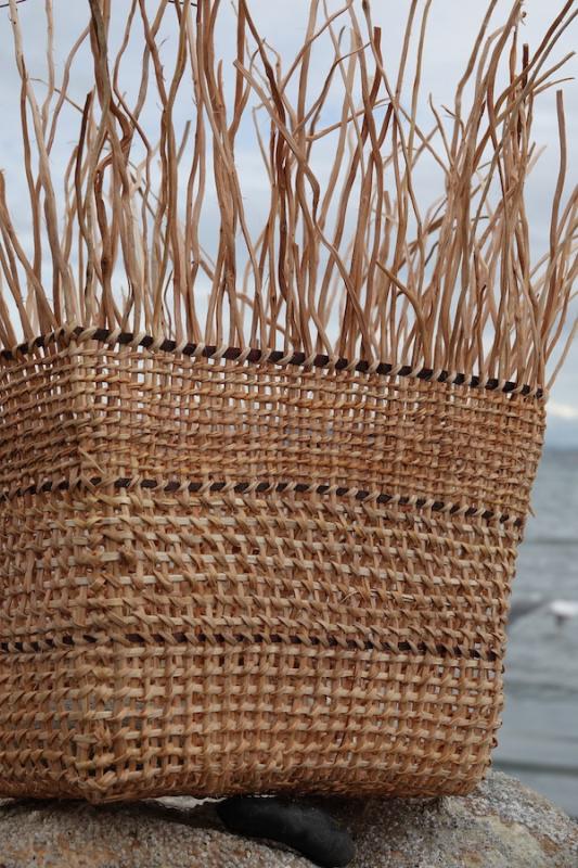 Woven basket.