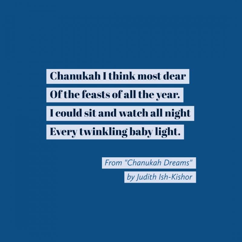 Chanukah Dreams poem