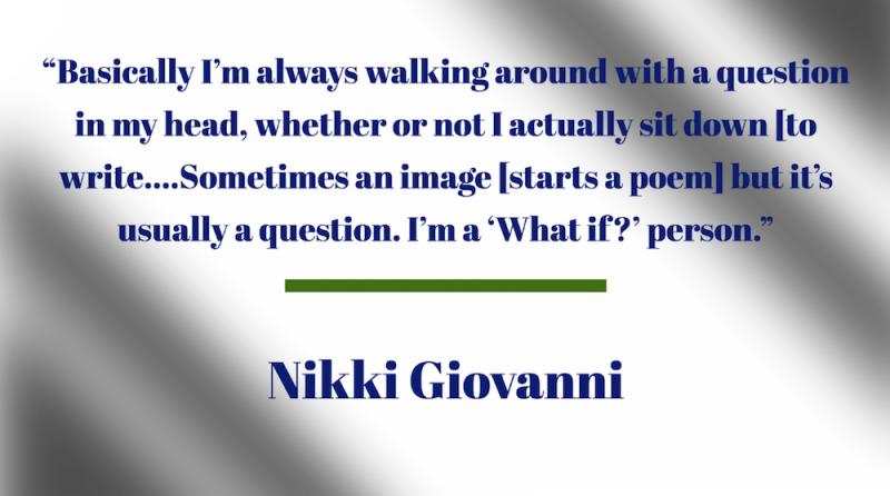 quote by Nikki Giovanni