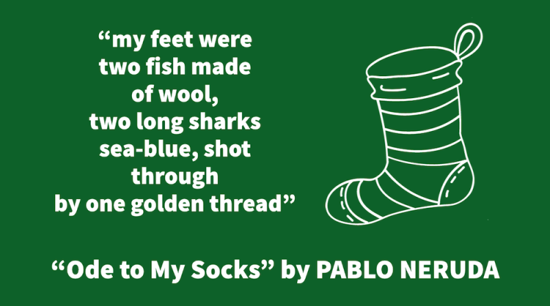 excerpt from Pablo Neruda poem
