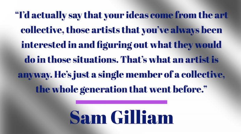 quote by Sam Gilliam
