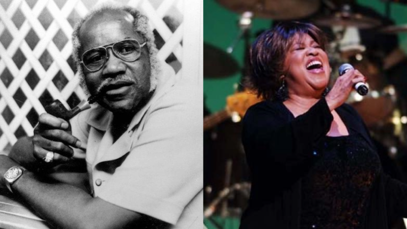 Photos of Pops and Mavis Staples