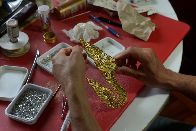 Jewelwry pieces.