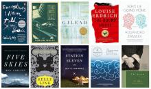 a collage of book covers from several titles in the Big Read library