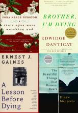 Four book covers