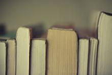 Row of books