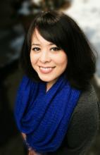 headshot of children's author Erin Entrada Kelly