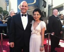 Matt D'Arrigo and Inocente at the Oscars, 2013. Photo courtesy of Matt D'Arrigo