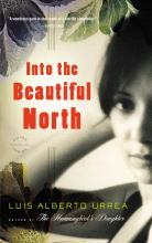 Book cover with title in red and author name in yellowm over a pencil drawing of an alluring woman in half-profile