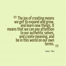 Written quote by Jane Chu