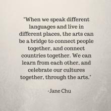 Quote by NEA Chairman Jane Chu