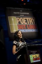 Actress Kerry Washington emcees the Poetry Out Loud National Finals