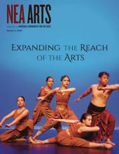 a group of dancers performing on a stage