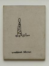 Embroidery of an abstract man that says o ilha