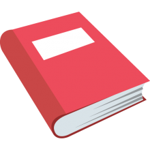 Red book emoji