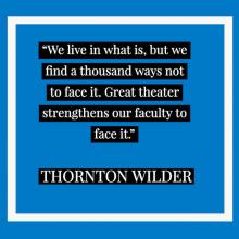 quote by Thornton Wilder