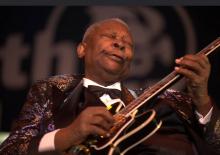 B.B. King on guitar