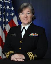 Commander Moira McGuire. Photo courtesy of Walter Reed National Medical Center Bethesda