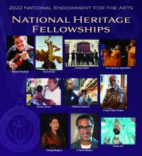 Collage of Photos of the 2022 NEA National Heritage Fellows