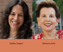 headshots of two women, side by side.