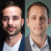 headshots of two men, side by side.