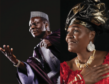 Zakarya and Naomi Diouf