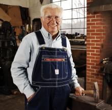 A man poses for the camera.