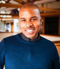 Headshot of playwright Marcus Gardley