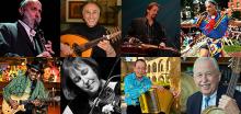 A collage of former NEA National Heritage Fellows. 