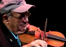 Jim "Texas Shorty" Chancellor at a rehearsal for the 2010 National Heritage Concert. Photo by Michael G. Stewart""