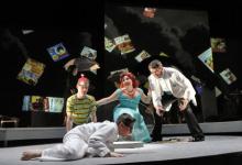 A scene from Trouble in Tahiti, performed by the Portland Opera. Photo by Corey Weaver