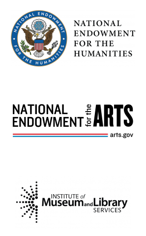 NEH, NEA, and IMLS logos