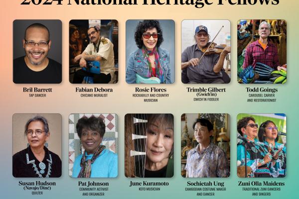 National Endowment for the Arts 2024 National Heritage Fellows