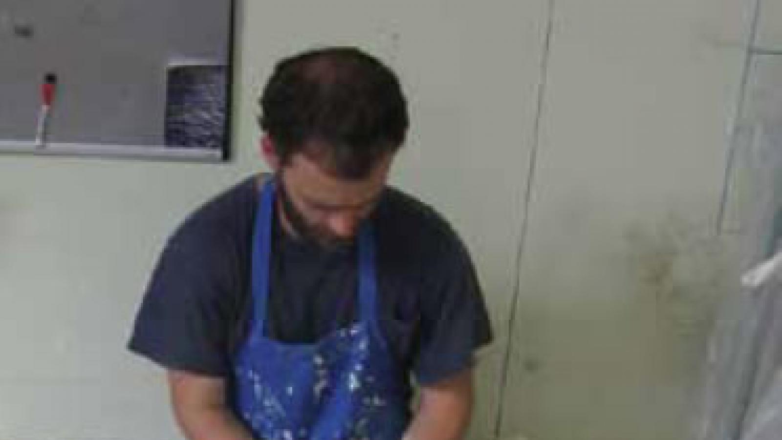 Potter William Baker shapes a new piece on the wheel in his studio; Baker is one of the local artists that North Carolina's HandMade in America has brought visibility to with its guidebooks and online resources.