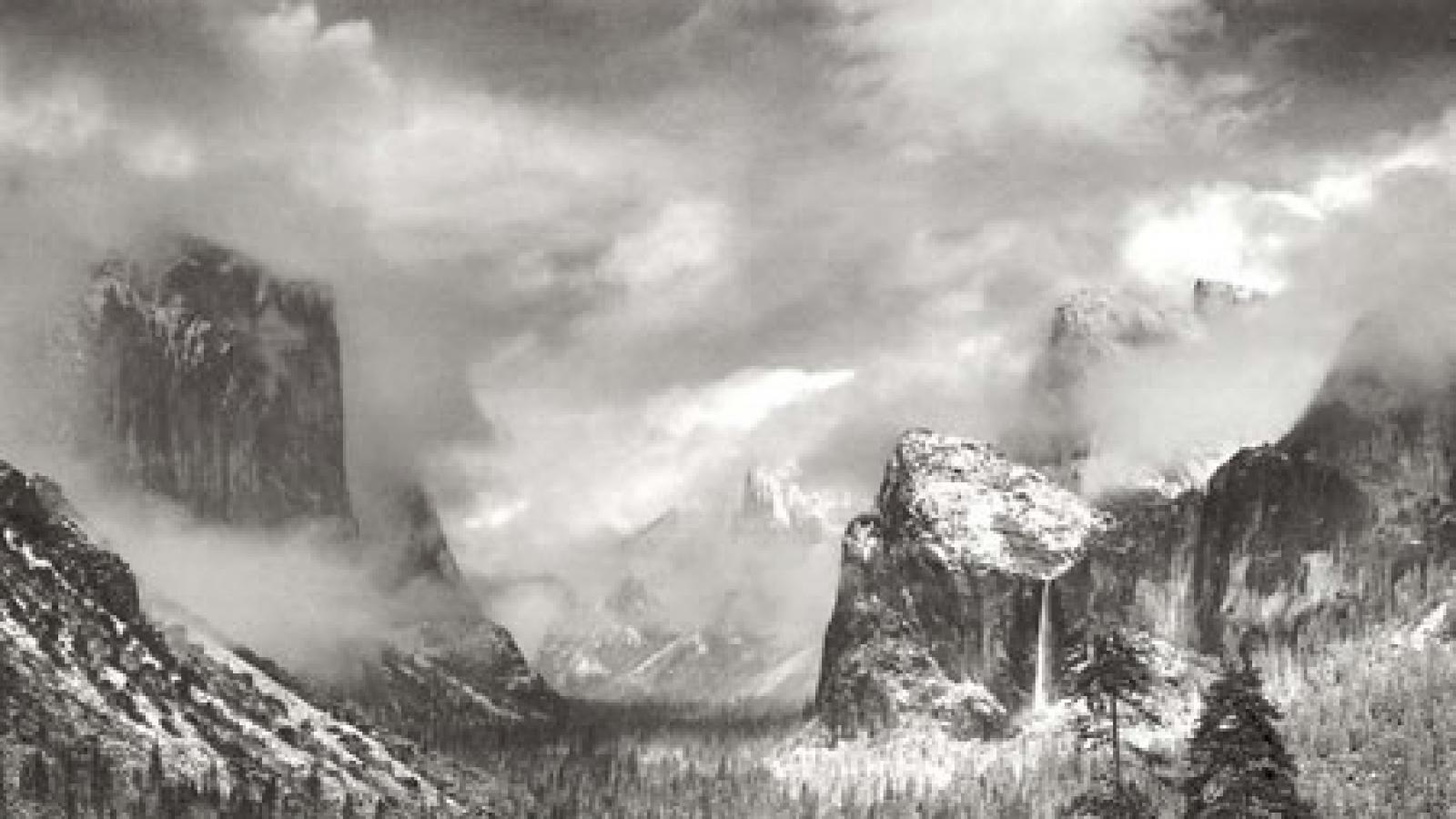 "Clearing Winter" Storm by Ansel Adams ©2010 The Ansel Adams Publishing Rights Trust