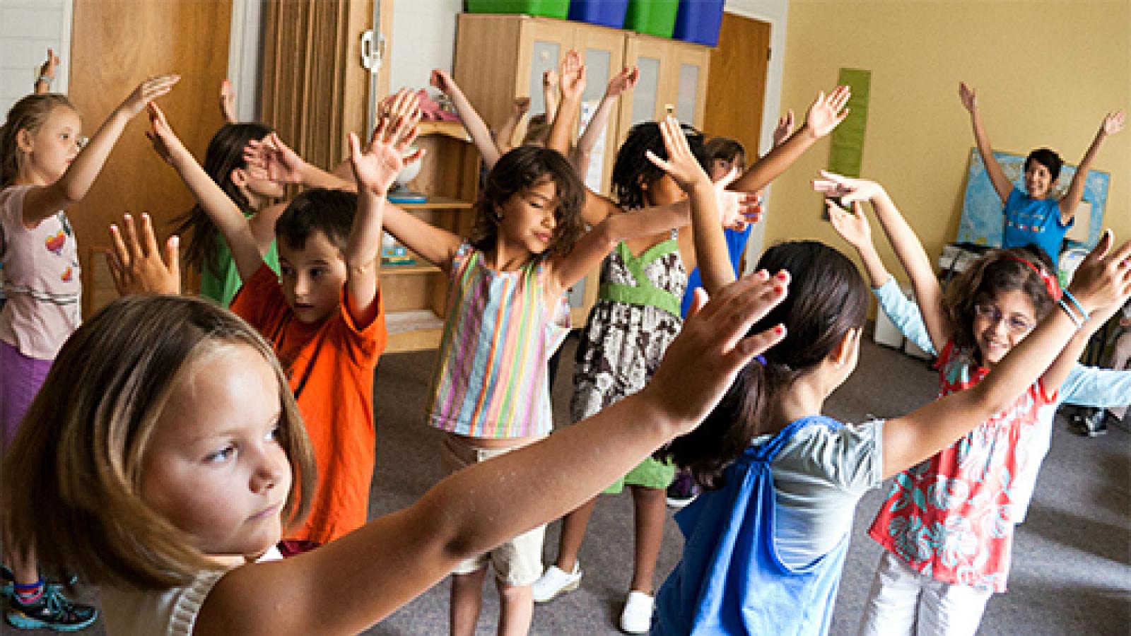 Cover of The Arts in Early Childhood research report