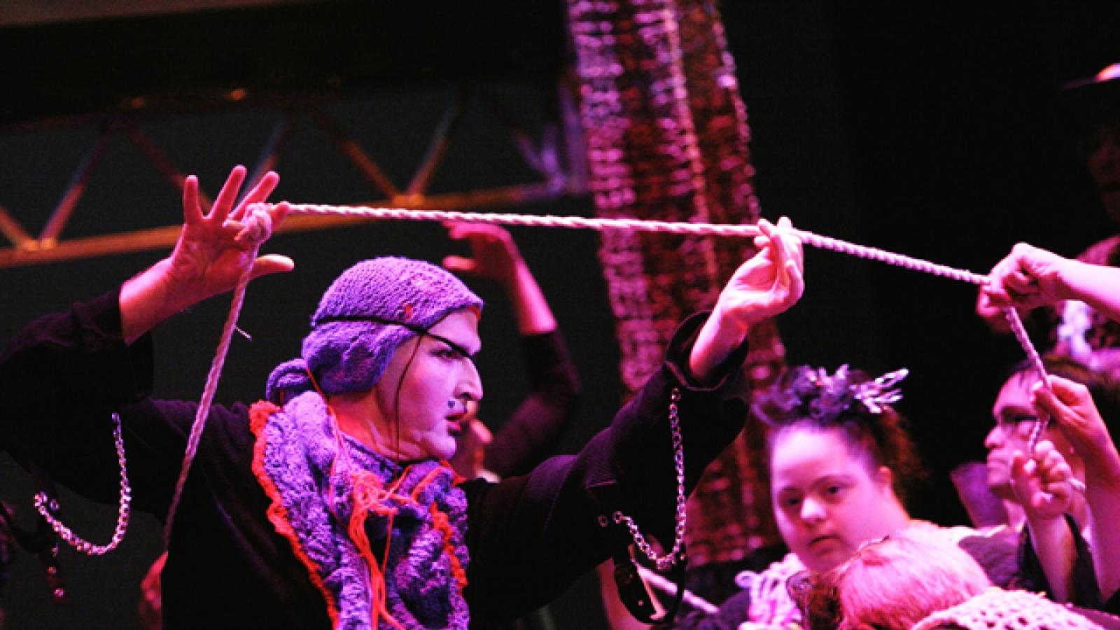 Theater performance on stage Theater performance on stage
