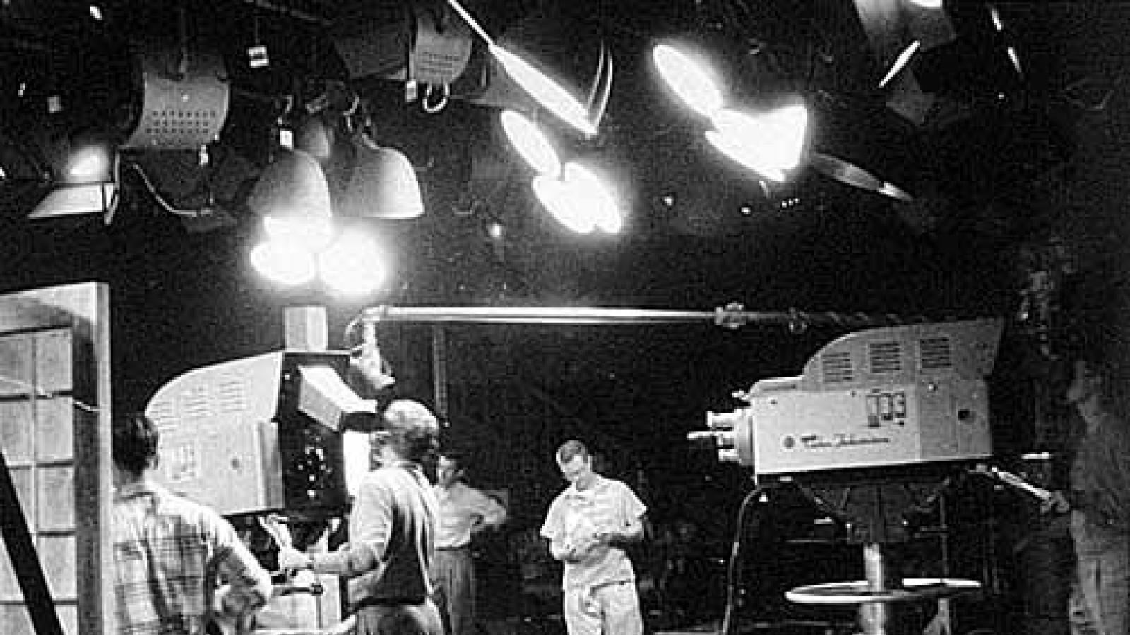 Behind the scenes at Matinee Theater at NBC Color City Studio 4 in Burbank, California. Photo courtesy of Kris Trexler