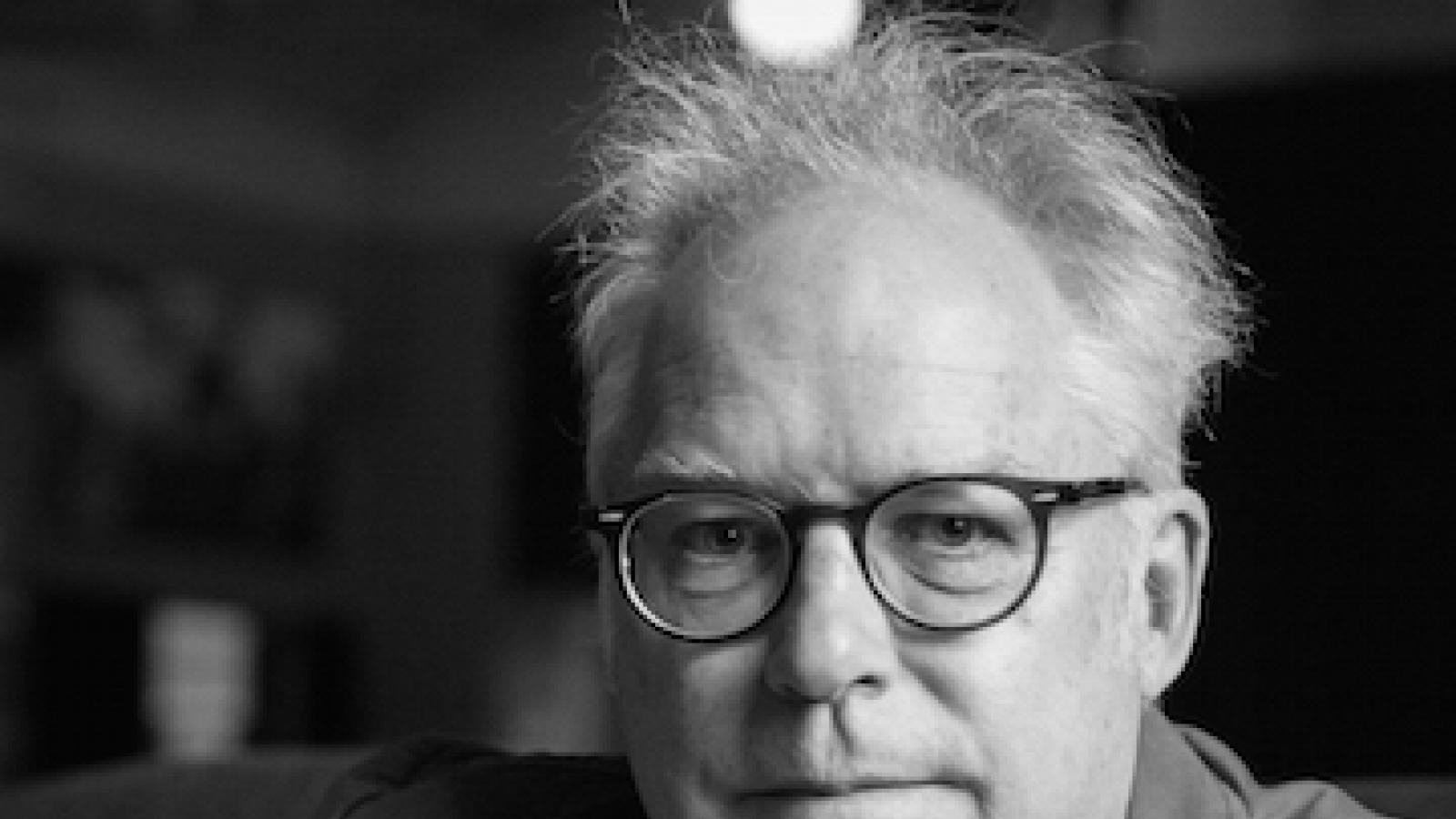 Image of Bill Frisell in black and white 