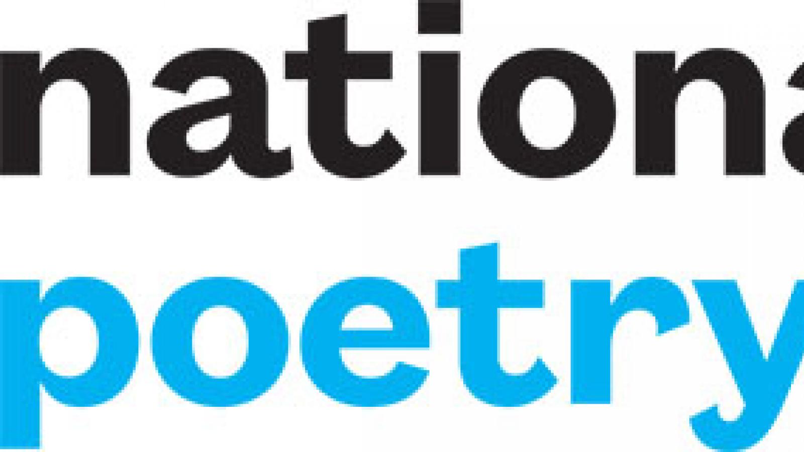 National Poetry Month word logo