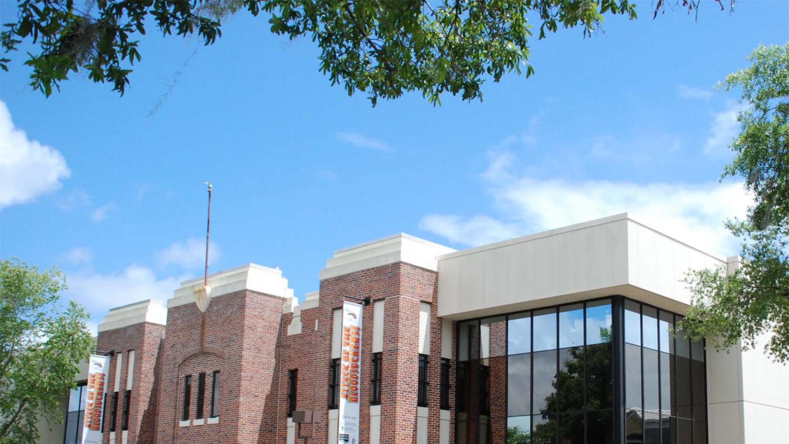 The exterior building of Cape Fear Museum.