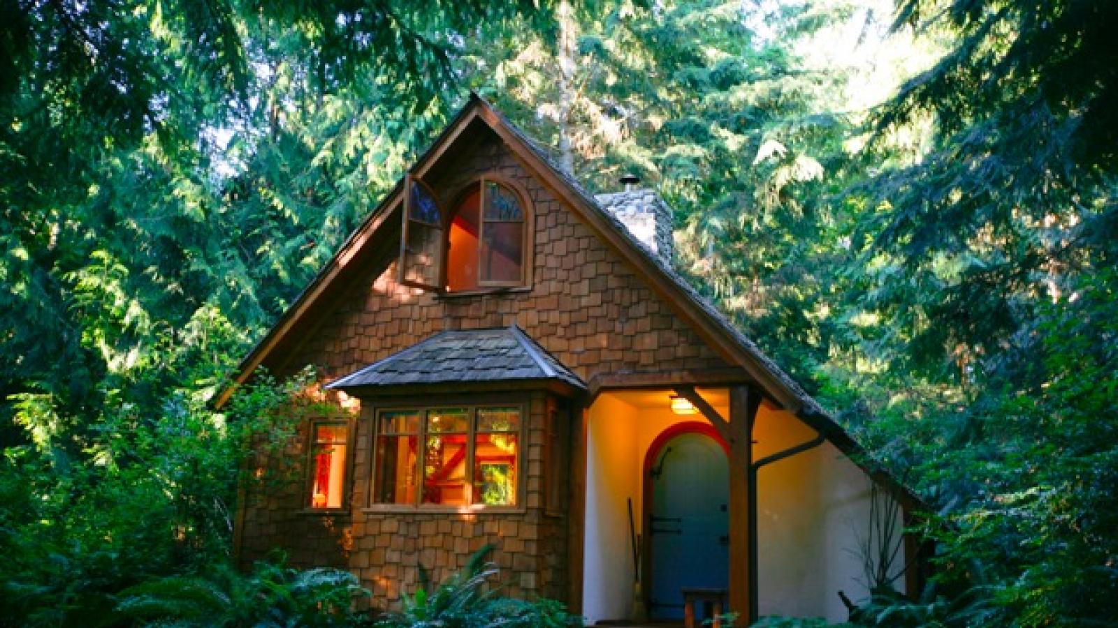 A forest cottage