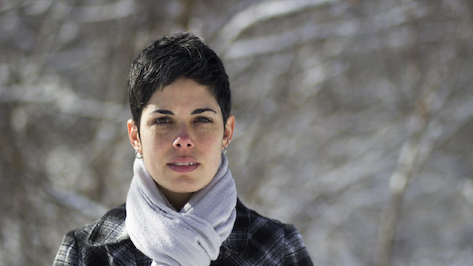 a headshot of the writer Maria Jose Gimenez