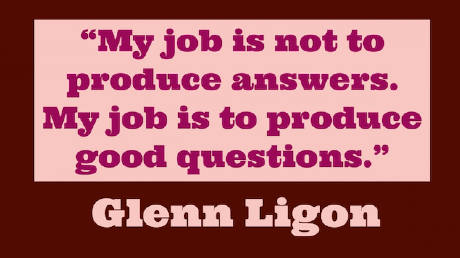 graphic with Glenn Ligon quote