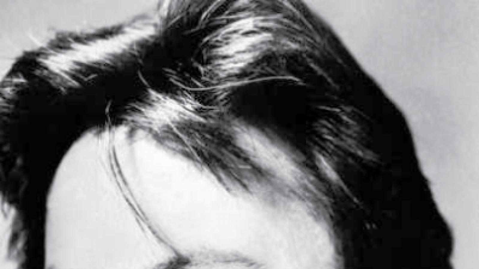 black and white photo of Harper Lee